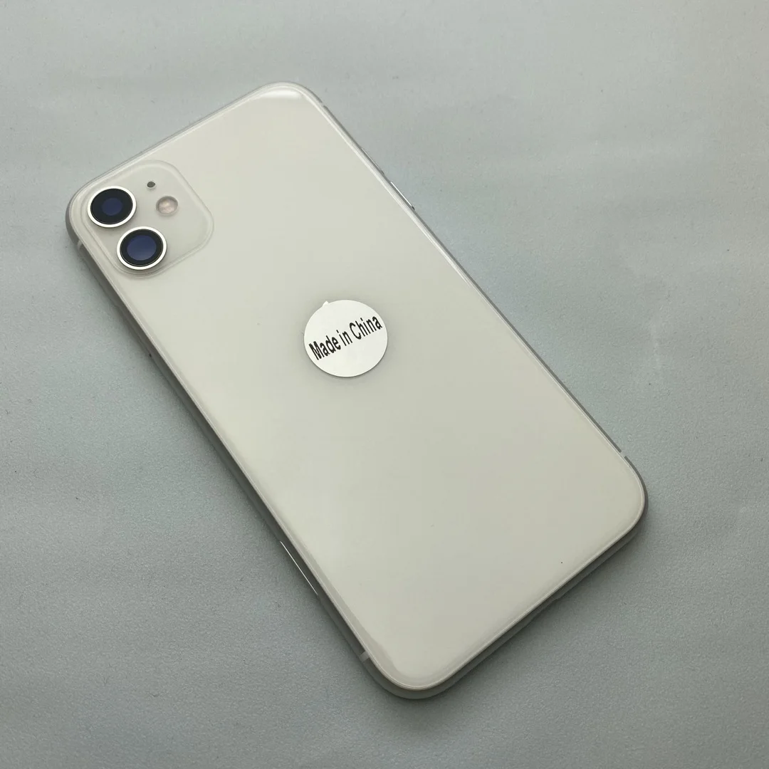 Задняя крышка для мобильного телефона корпус Iphone 11 полноразмерная средняя рамка с логотипом наборы гибких деталей стеклянный сменный
