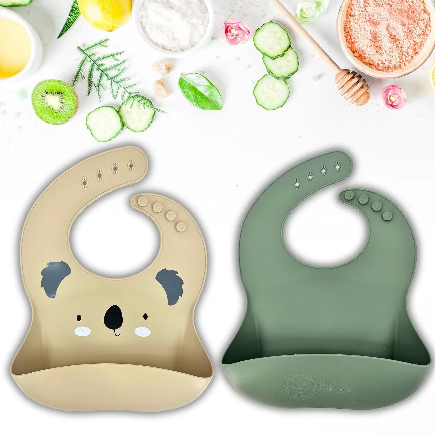 New born Bpa Free Eco-Friendly Newborn Food Grade Silicone Kids Dining Tableware Bowl Spoon Baby Feeding Set