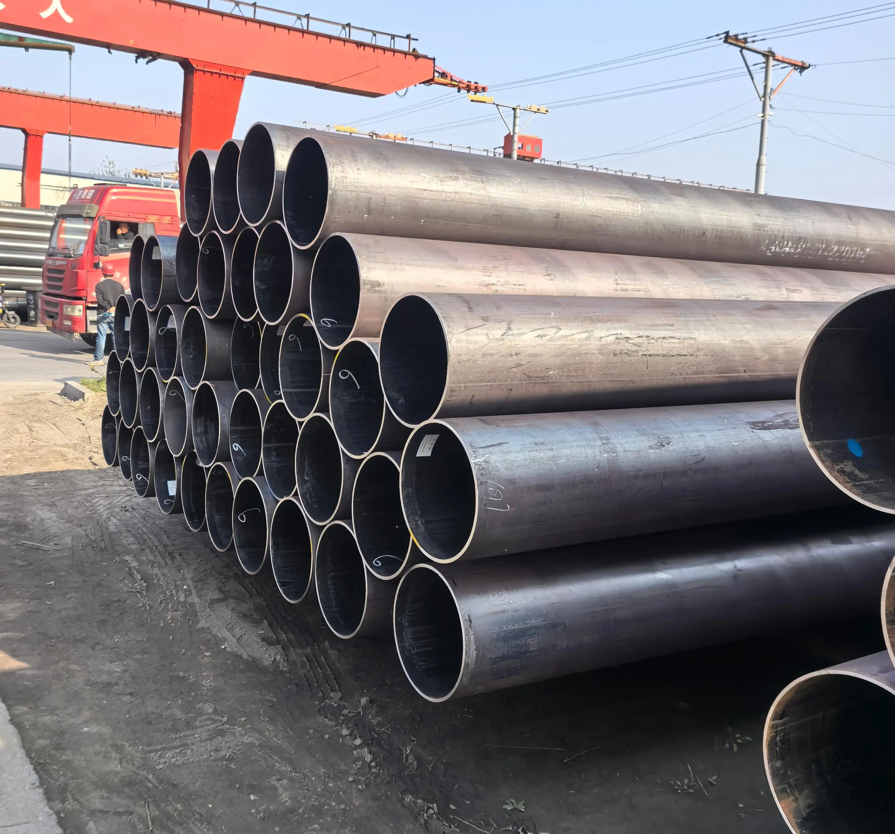 ASTM Certified API Straight Welded Steel Pipe Carbon Steel  Pipe Hot Rolled Seamless Pipes