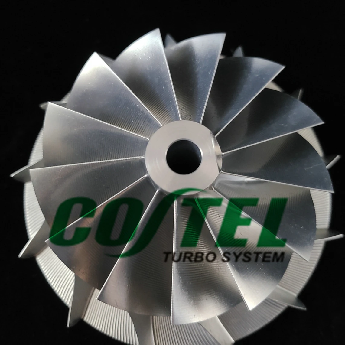 GTX5533 GT55 cnc billet wheels titanium billet turbo compressor wheel Garrett GTX5533R GENII 98.4/133.3 13+0 blades