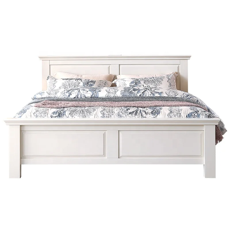 
Factory directly sale modern design luxury bed sets wooden frame comfotable single double queen size bed 