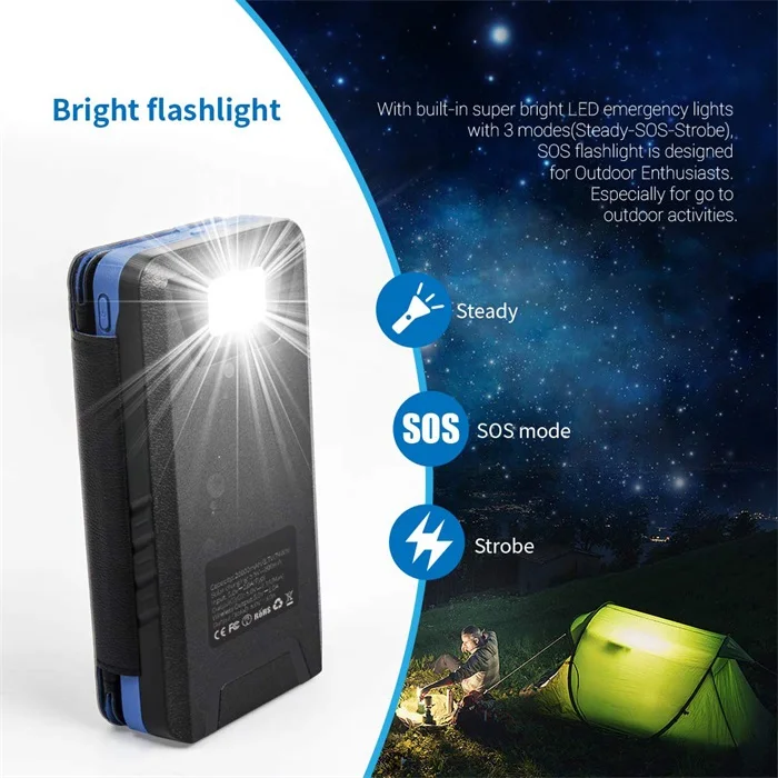 High Quality Portable Micro usb Car Charger Colorful and Flexible Solar Panel