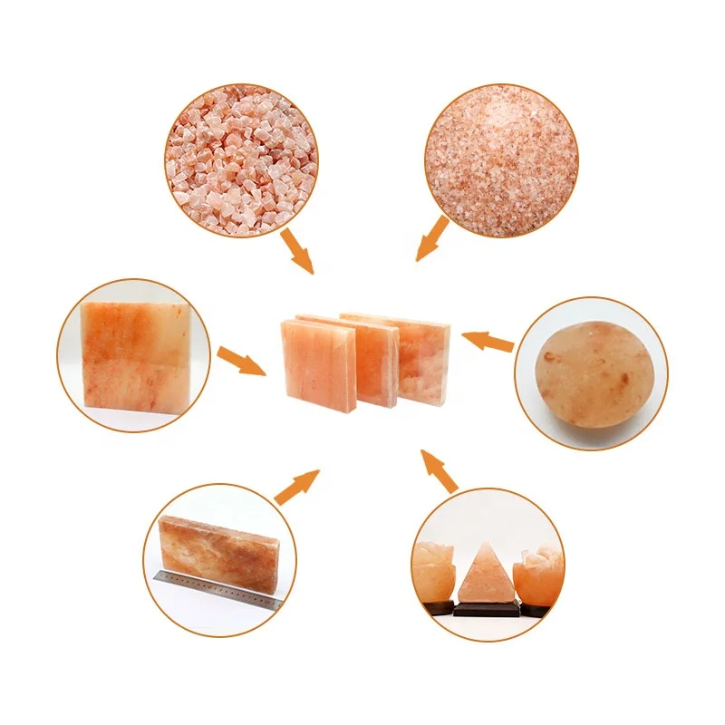 Natural himalayan salt bricks, white salt bricks, pink salt bricks for barbecue