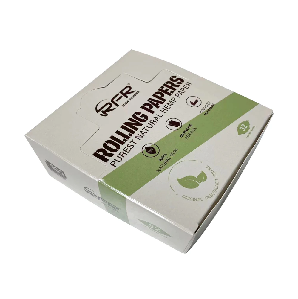 Hot Sale Smoking Paper Roll Unbleached Hemp Raw Smoking Rolling Papers Wholesale