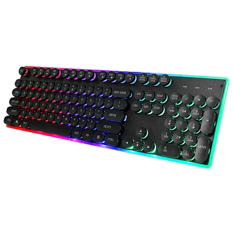 Проводная игровая механическая клавиатура Rgb с подсветкой и Y-мышью, набор для Xbox One Ps4