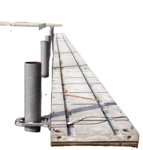 Modular floating pontoon floating boat concrete pontoon dock