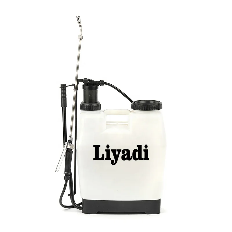 Agriculture Hand Manual Knapsack PE Plastic Power Pump Garden Fertilizer Sprayer