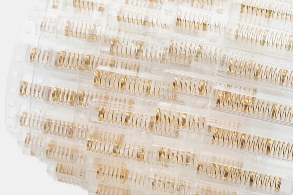 Switch Spring gold plating spring 35g 40g 45g 50g 55g 60g 62g 67g 75g 80g Custom Cherry MX Gold Plated 2 Stages 3 Stages