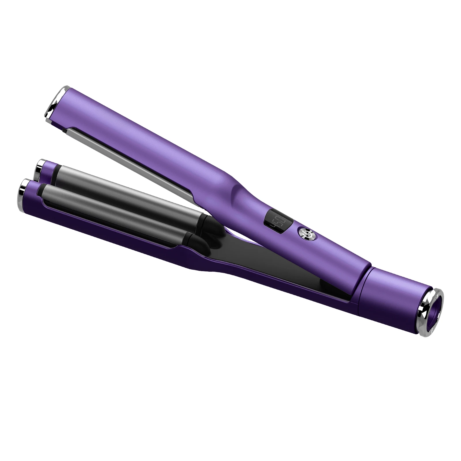 Vkk New Technology Customised Ceramic Curling Iron Salon Mini Display Hair Curler Crimper