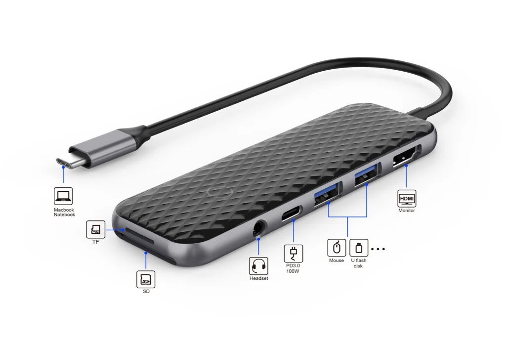  Новый дизайн многопортовый адаптер USB