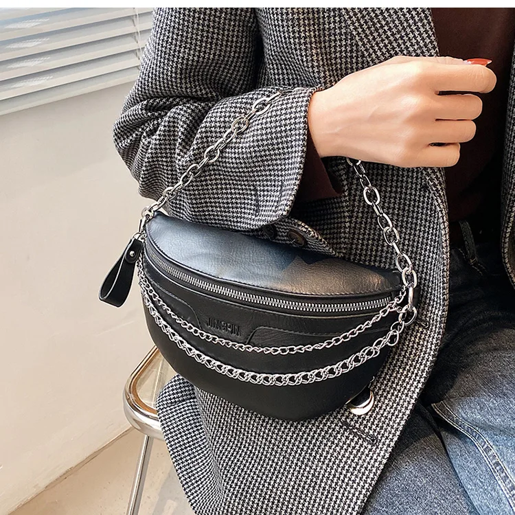 2022 woven leather waist bags for women designer hand bags luxury crossbody fanny pack female chest bag