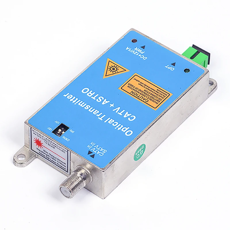 Latest launch 1550 1310nm catv product micro satellite ftth  satellite catv optical transmitter with wdm