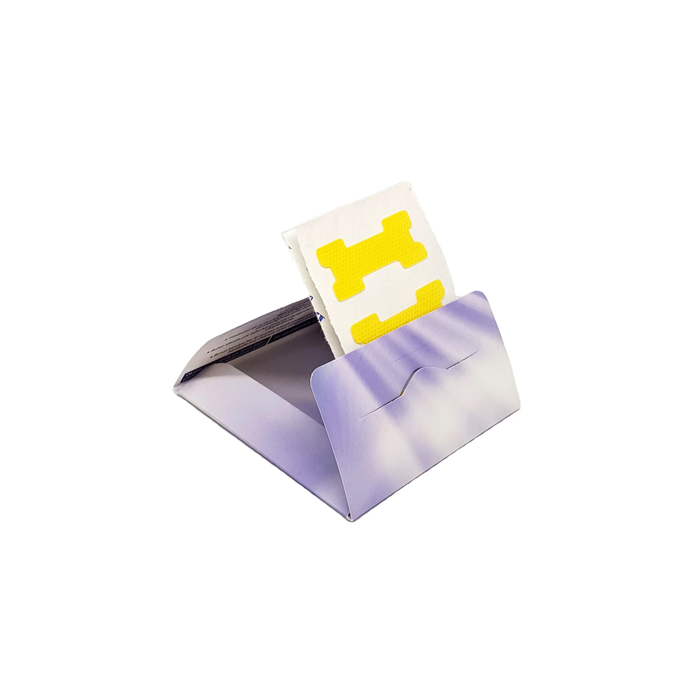 Offset Printed Breathe Nasal Strips Boxes Luxury Colorful Printing Folded Paper Packaging