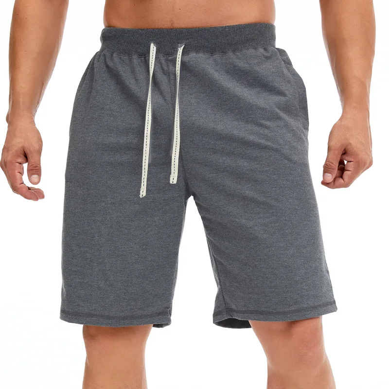 2022 Wholesale Cotton Fleece French Terry Men Shorts Custom Logo Men Sweat Shorts Jersey Casual Outdoor Sports Shorts