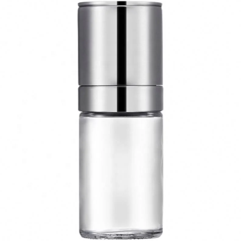 Family or Outdoor Picnic Optional Mini Pepper Grinder Stainless Steel Dust Cover With Ceramic Grinding Cores