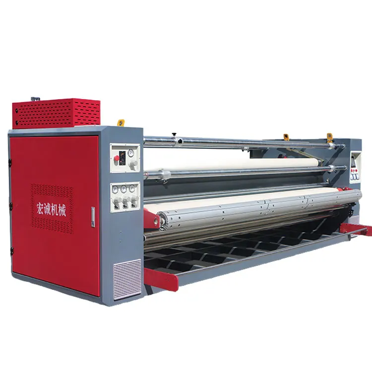 2020 New 3.2m width Calender roll heat press machine/ rotary heater transfer machine for sublimation press