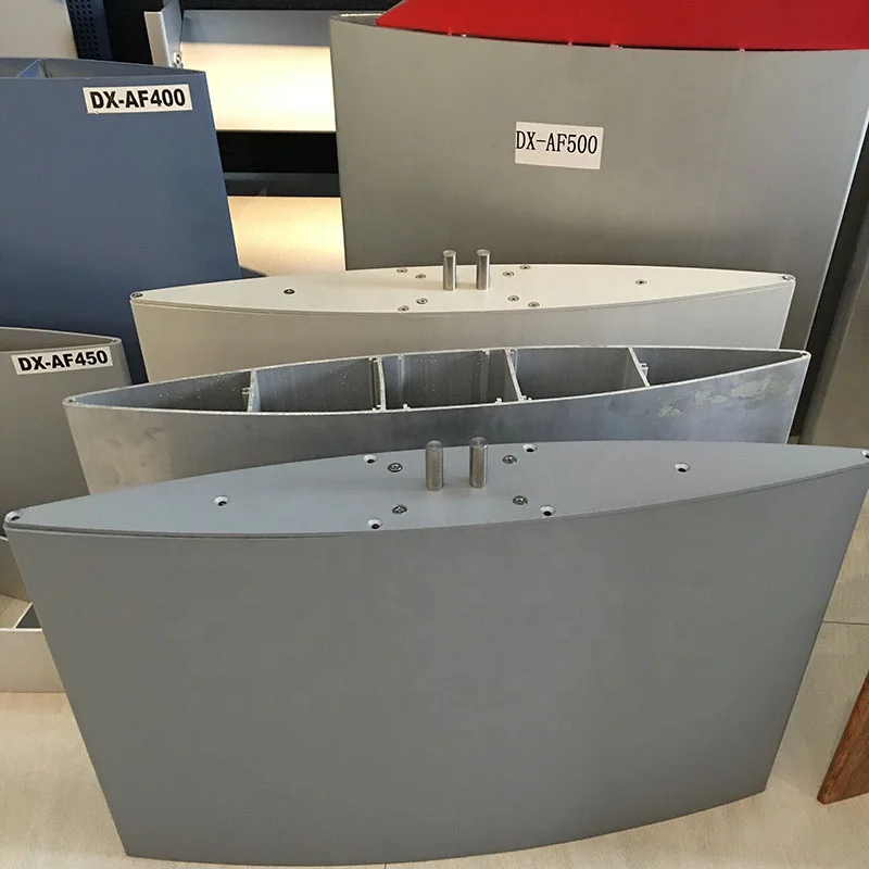 Extruded aluminum profile Aerofoil louver sun shade aluminium louvers