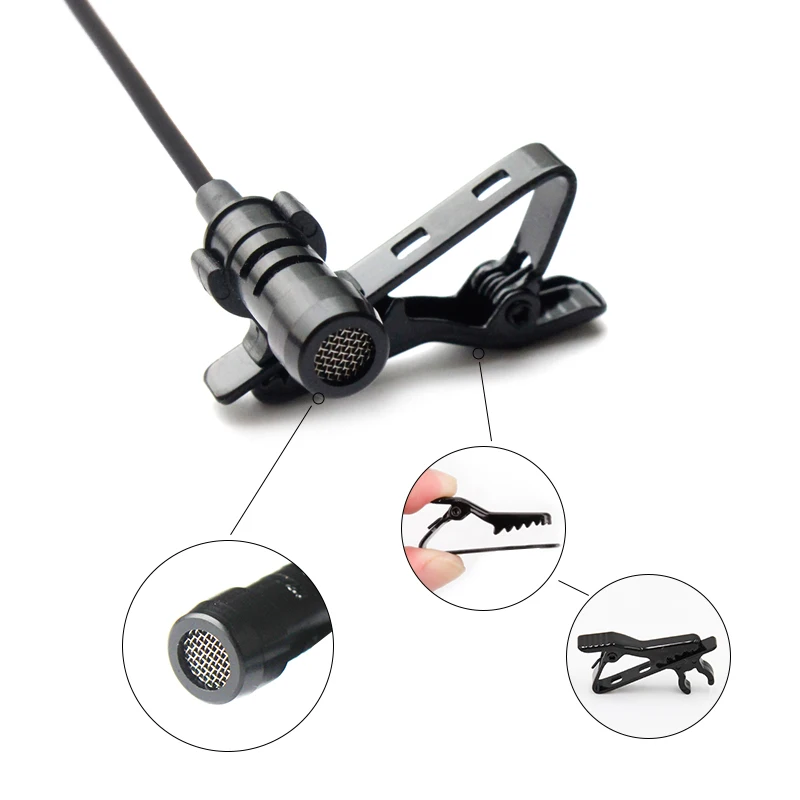 lapel microphone, condenser microphone