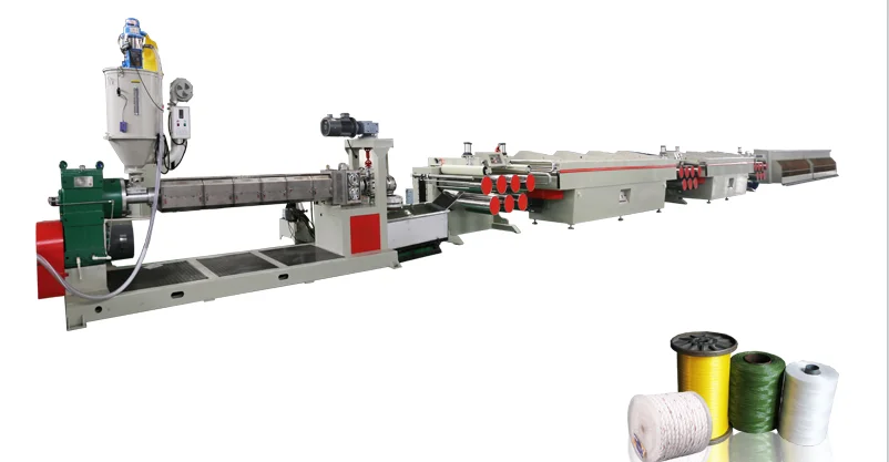 Polypropylene Yarn Extruding Machine Plastic Filament Extrusion Line pp raffia yarn plant production line Textile Industry