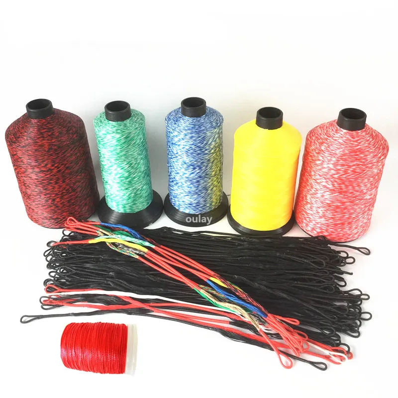 Archery 110m 1600D Bowstring Serving Thread String Hunting Accessories Supplier  Dynema Recurve and Compound Bow