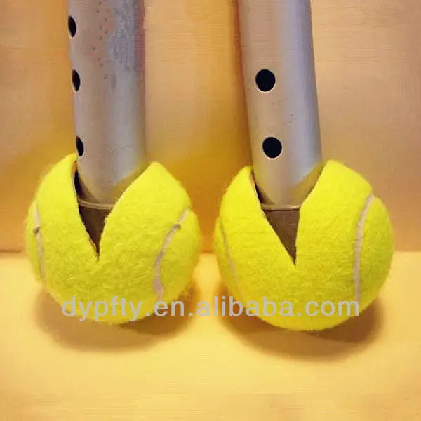 pre-cut tennis ball for leg walker
