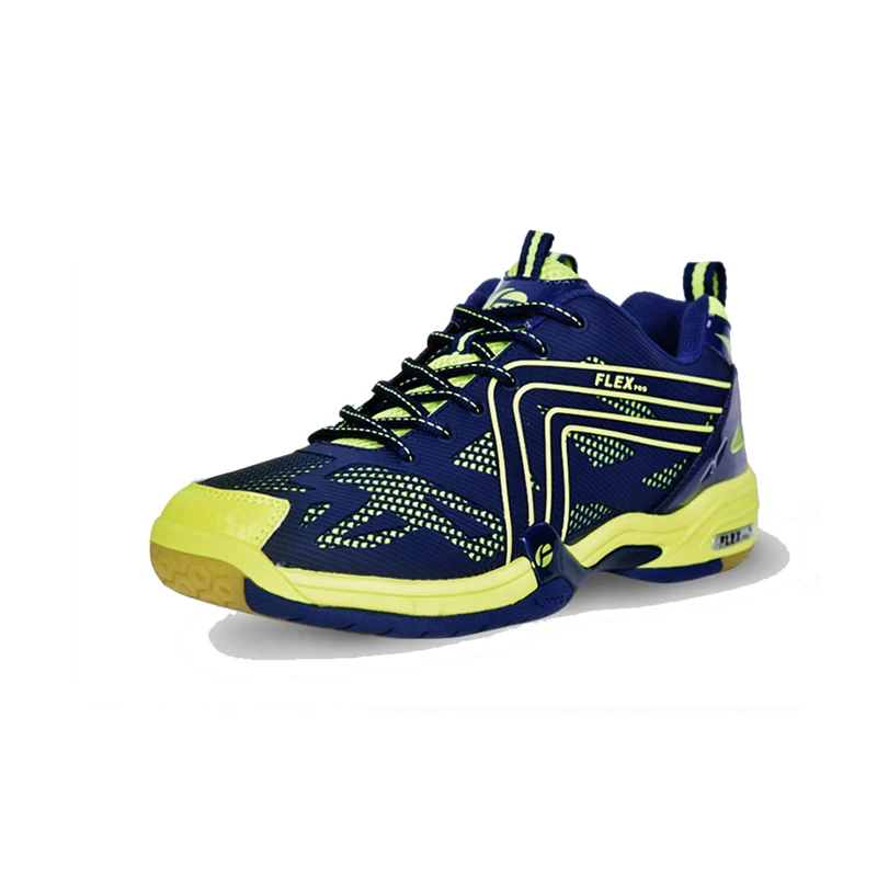 FLEXPRO Unisex FB601 (blue/ orange) /professional Badminton Court Shoes/Turkish National Team designation badminton shoes