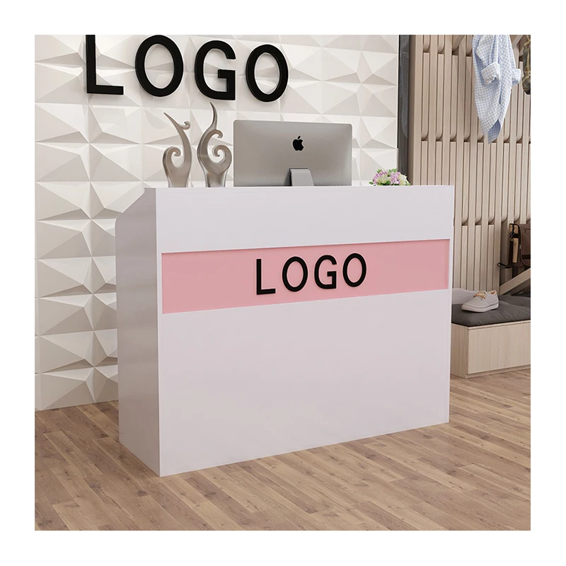 Small-scale supermarket store  coffee shop counter design barber shop reception counter cash desk