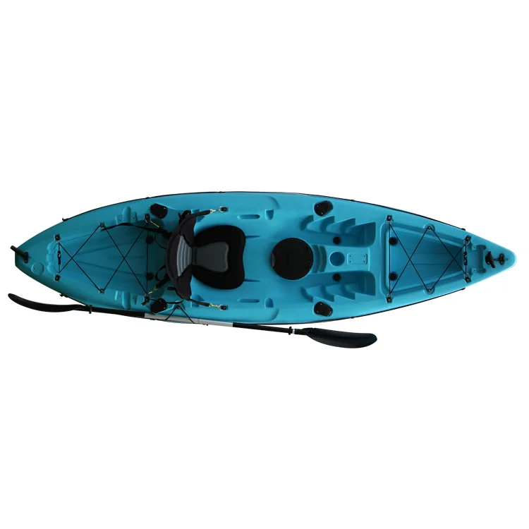 Sit Paddle China Sea Float Fishing Tandem Pedal 2 Men Wholesale Cheap Plastic Kayak On Top Kayak