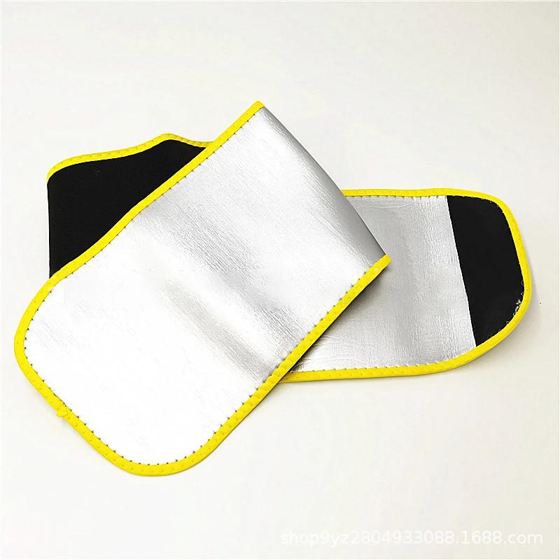 Color sweaty belt fitness waist pocket neoprene non-slip belt silver ion sulking sweat sauna