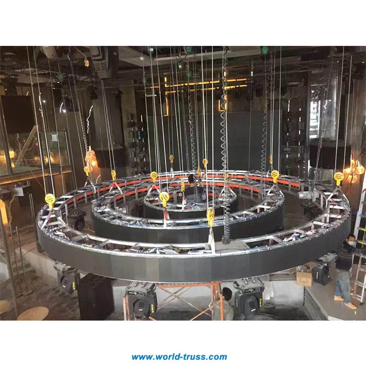 Circle stage effect machine 2m electric rotating display stand turntable 360 degree