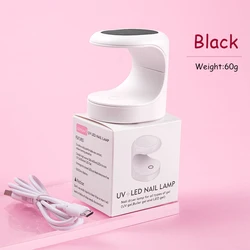 16W mini lamp single finger nail lamp Portable USB interface UV LED Nail Dryer Extension gel tips Nail Lamp