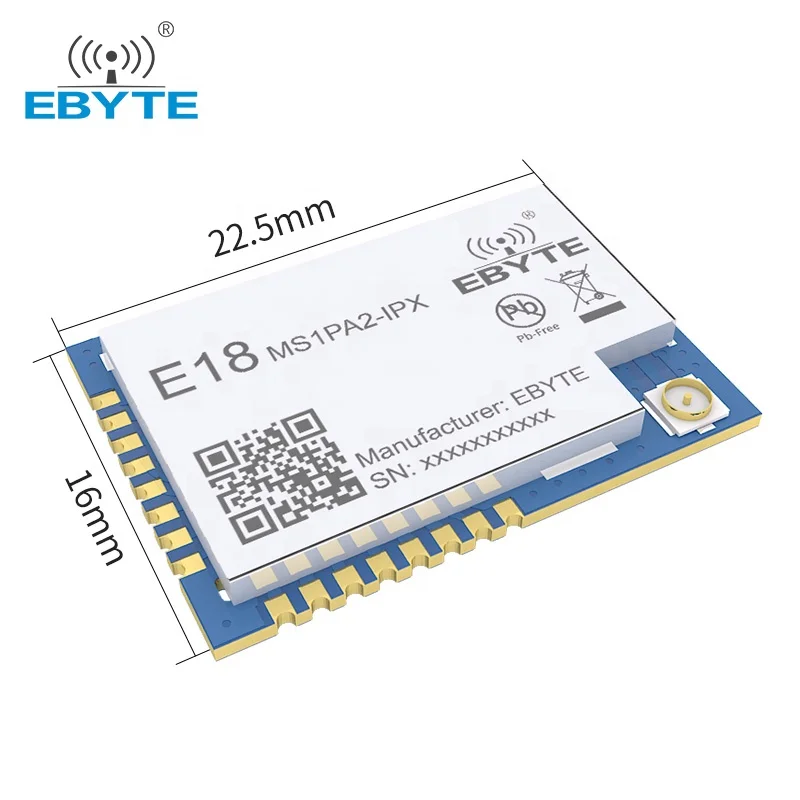 Ebyte E18-MS1PA2-IPX 1200m long range wireless rf module smd IPEX interface TI cc2530 zigbee module for smart home