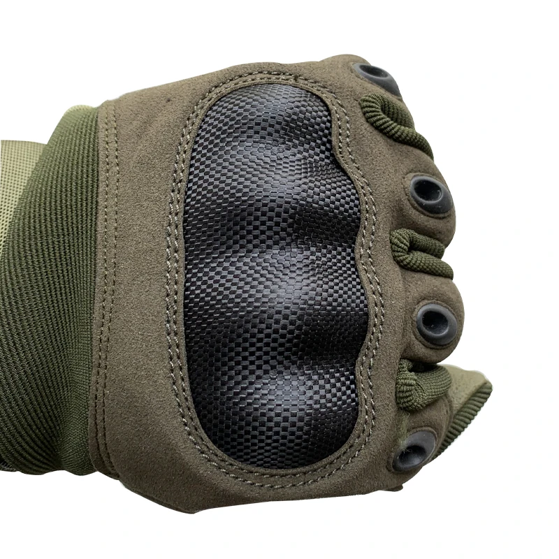 Wholesale MOQ Protective shell knuckle touchscreen full finger Outdoor Sport Motorcycle Gloves