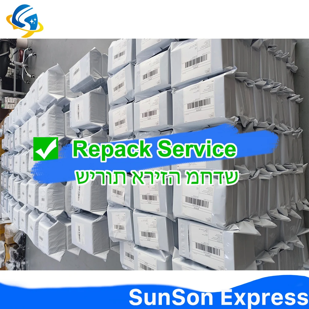 Israel air export agent for Shopee Shopify Aliexpress fulfillment service at shenzhen 3pl e-commerce warehouse