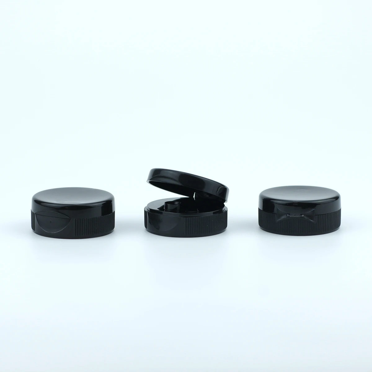 
Non Spill moulds manufactures 38mm PP plastic flip top cap for bottles 