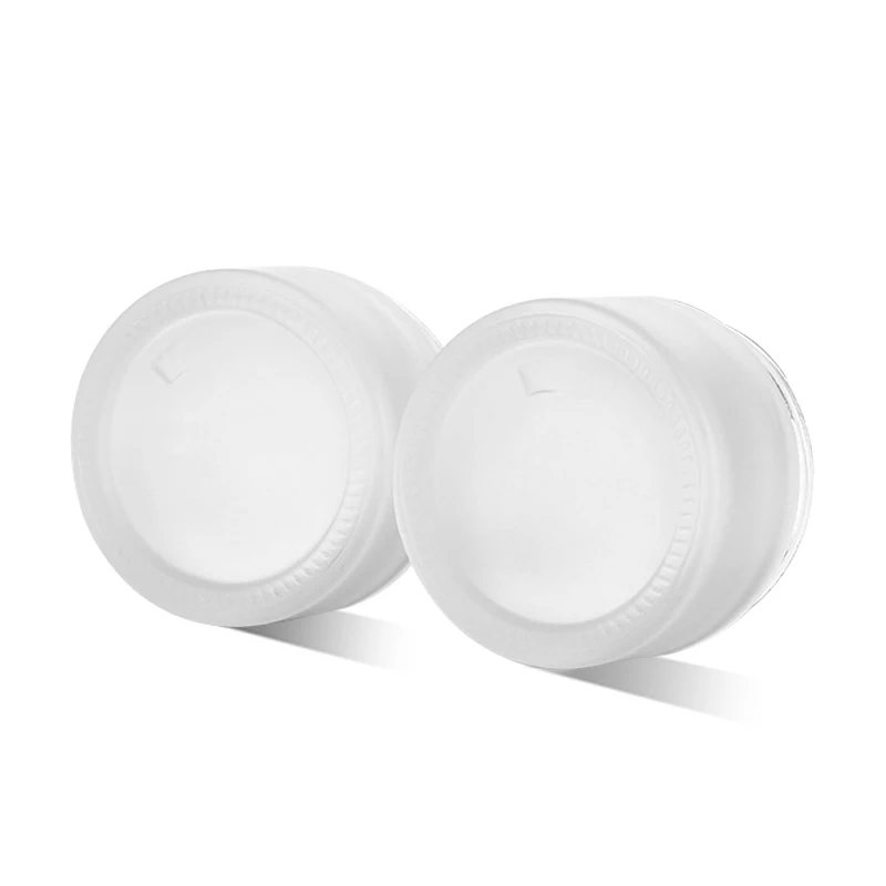 Manufacturer 5g 10g 15g  Frosted Glass Wide Mouth Capsule/Pill Bottle Pharmaceutical Glass Packaging