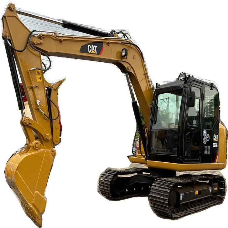 Used Cat 307E 307E2 7 ton  Small Excavator EPA Caterpillar 307E 308E 7 ton 8 ton Mini Digger with Hydraulic Quick Coupler