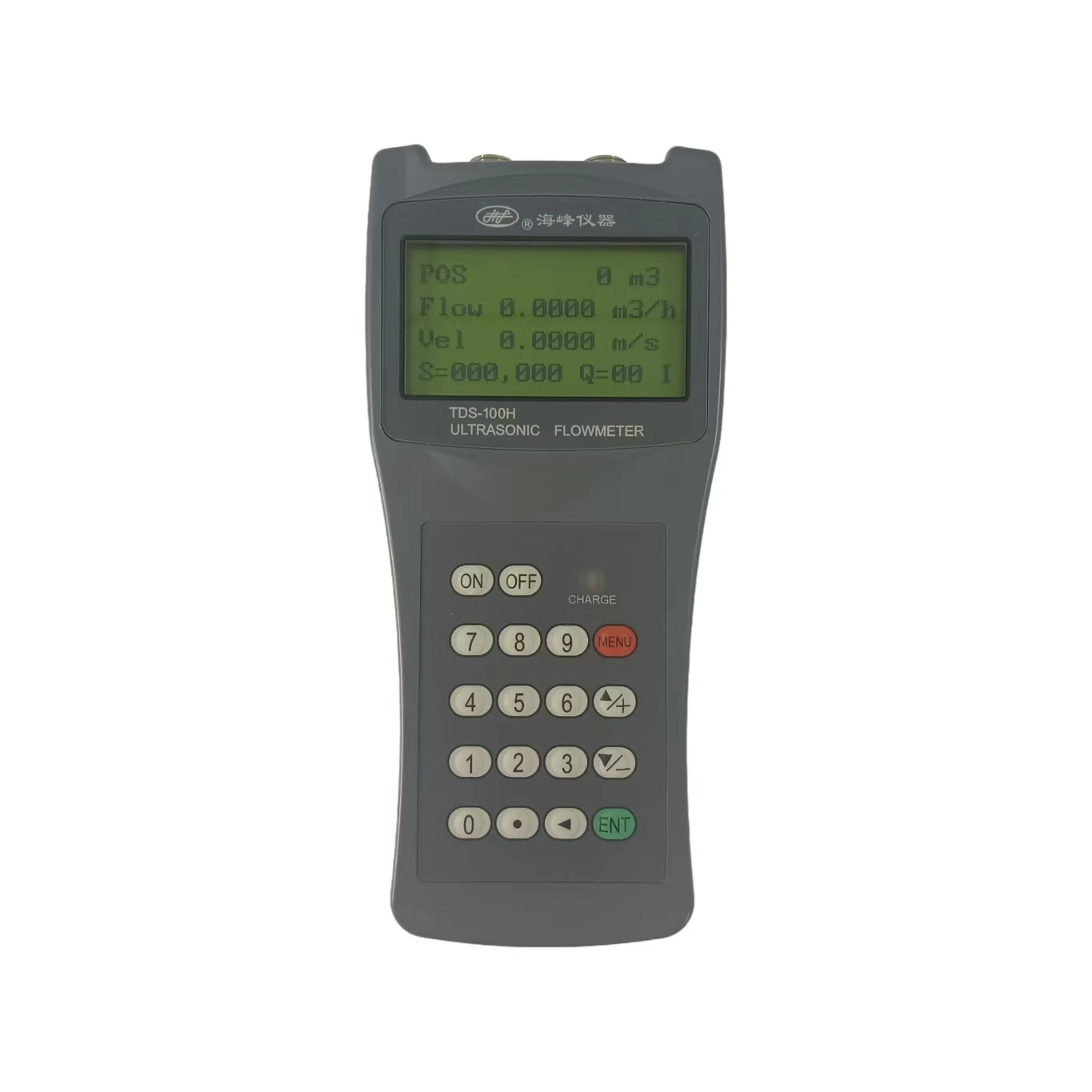 TSONIC TDS-100H handheld clamp on ultrasonic flowmeter price in China