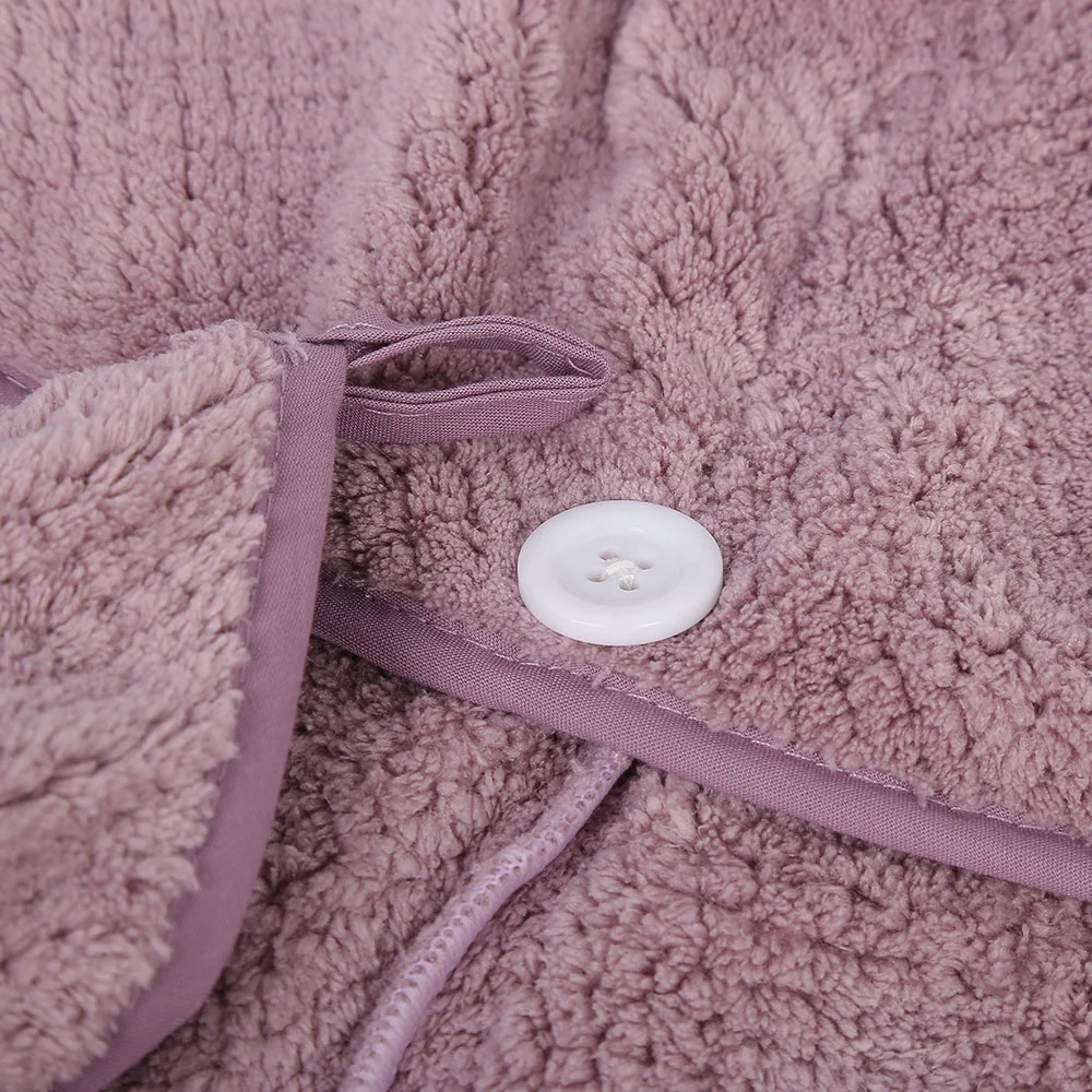 High Quality Magic Super Absorbent Coral Fleece Hair Towel