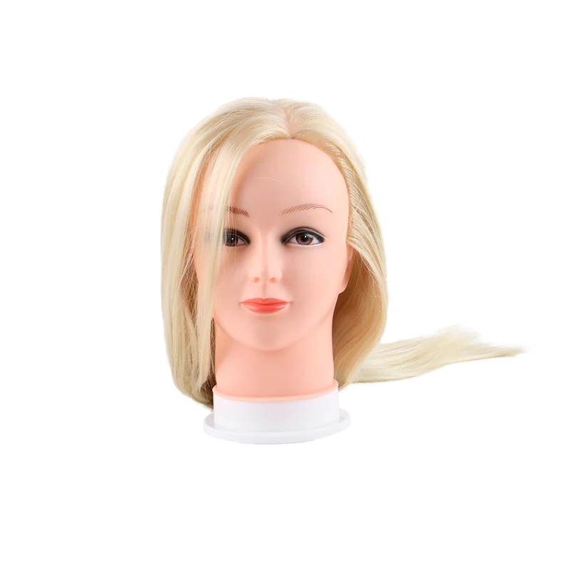 XUCHANG HARMONY HAIR Wholesale Beauty Salon Hairdressing Hair Training Synthetic Dummy Doll Mannequin Head