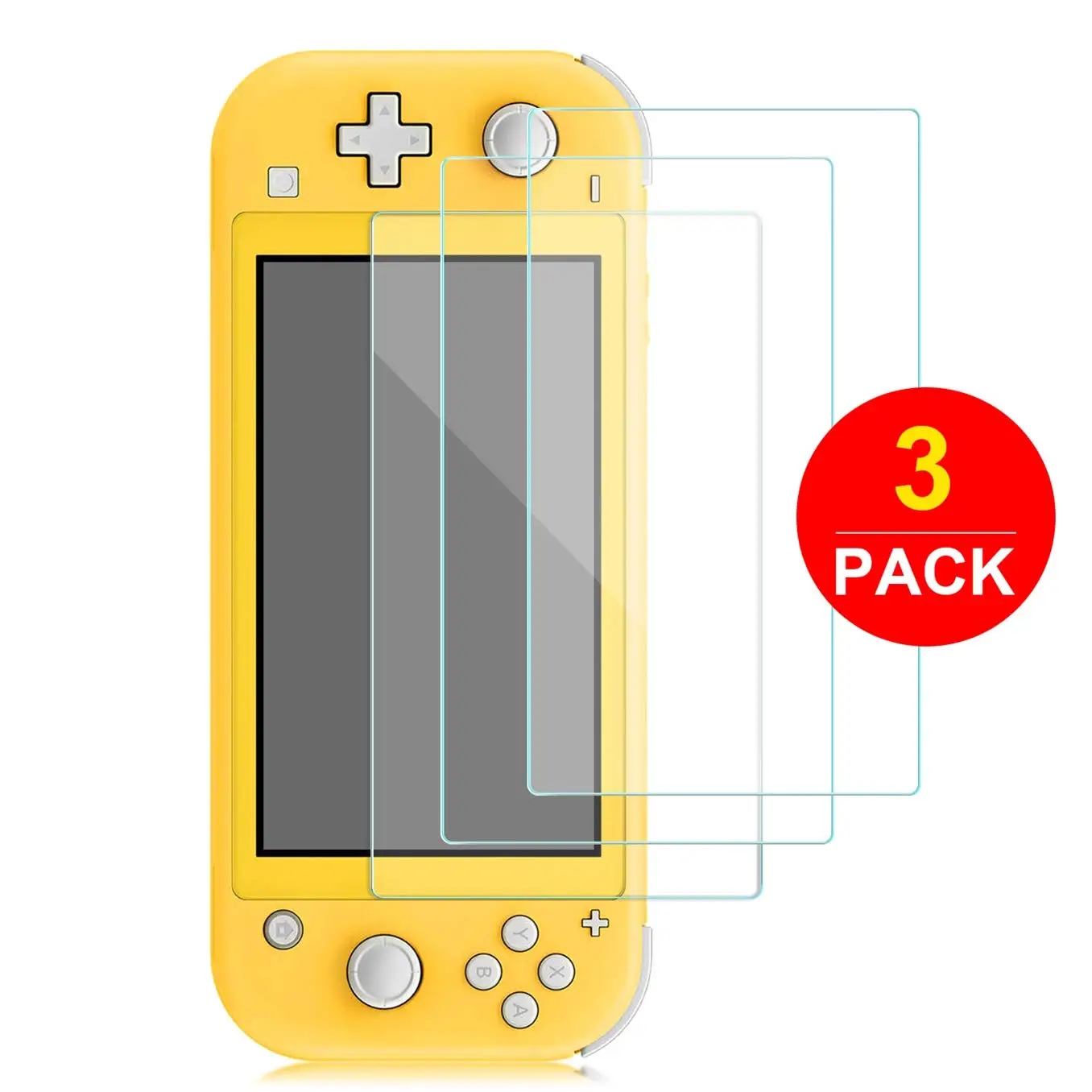Новый для Nintendo Switch Lite 2019 прозрачная крышка Закаленное стекло экрана протектор 3 шт