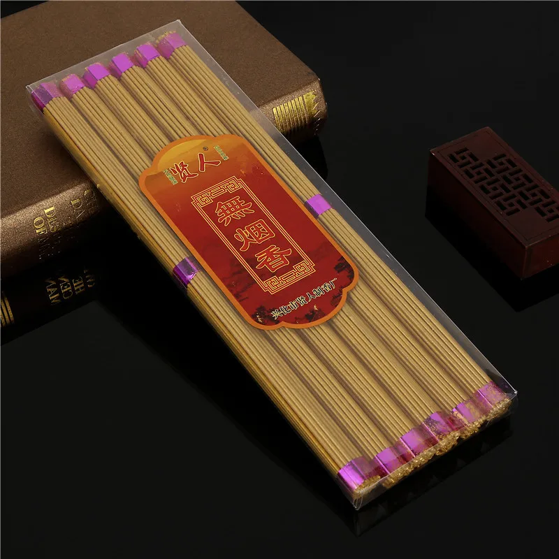 Manufacturer Supply Plastic Packaging Smokeless Incense Natural Agarwood Folk Crafts Zen Stick Incense