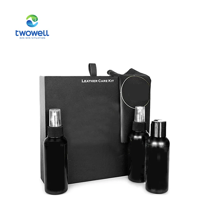 Shoe Cleaning Kit Private Label Elite Collection Quick Care Travel Pack Sneakers Cleaning Kit Shoe Serum Soft Horsehair