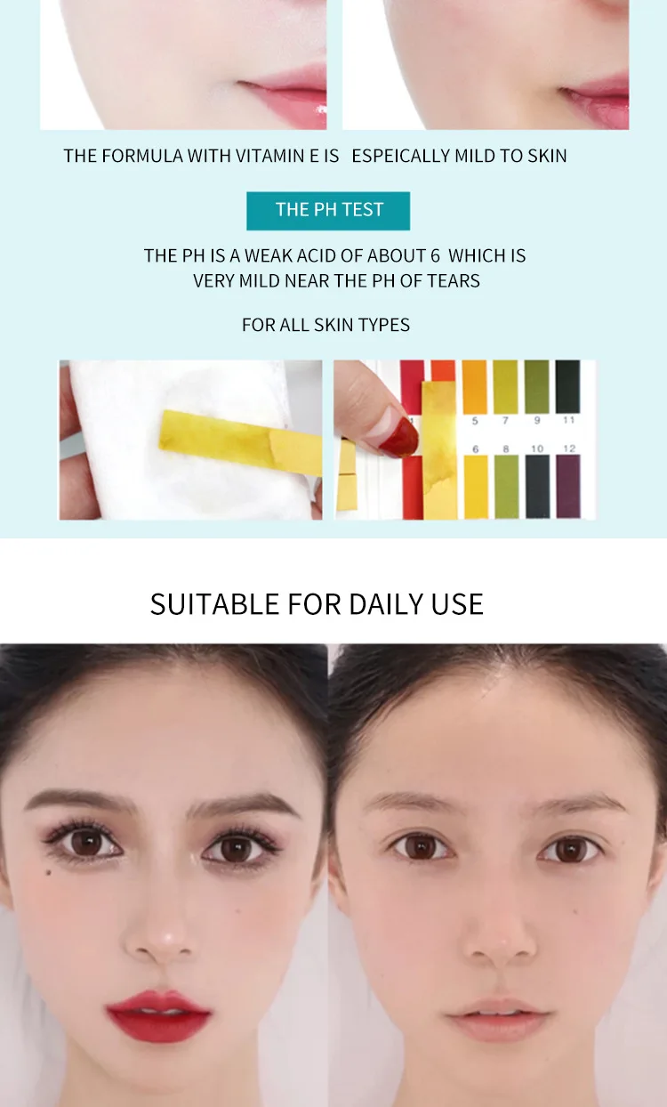 Private Label Eco Friendly Makeup Remover Cotton Pads Custom Logo Cotton Makeup Remover Pads