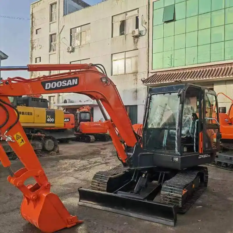 Used Doosan DX60 Mini Excavator at cheap price Used Doosan DX60 mini Excavators are the best seller for sale