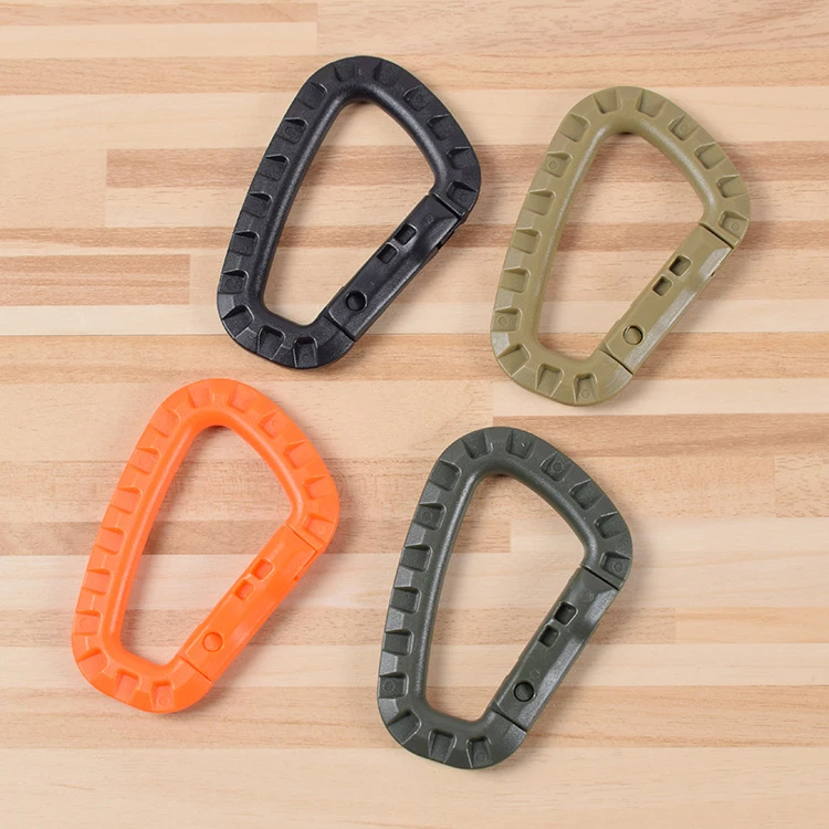 High Quality Wholesale Custom Plastic Carabiner Hook