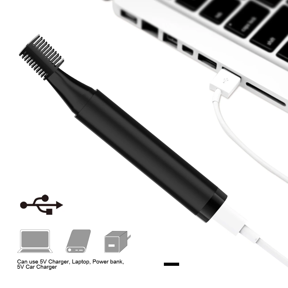 Newest Nose Trimmer Battery Operated  razor beard trimmer mi ear hair trimmer face hair remover machine for men