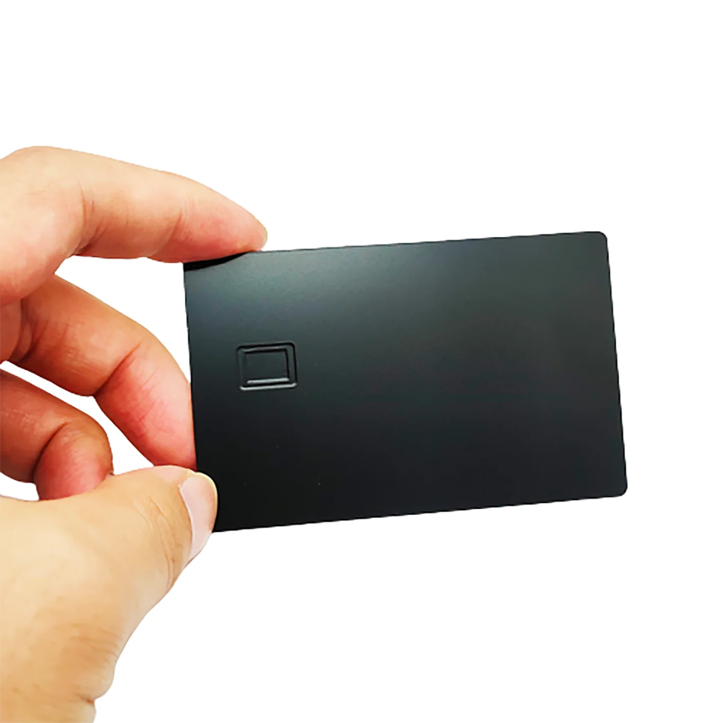 Custom Laser Blank Stainless Steel Metal Credit Card Bank ATM VISA Card Wiht 4442 chip Slot