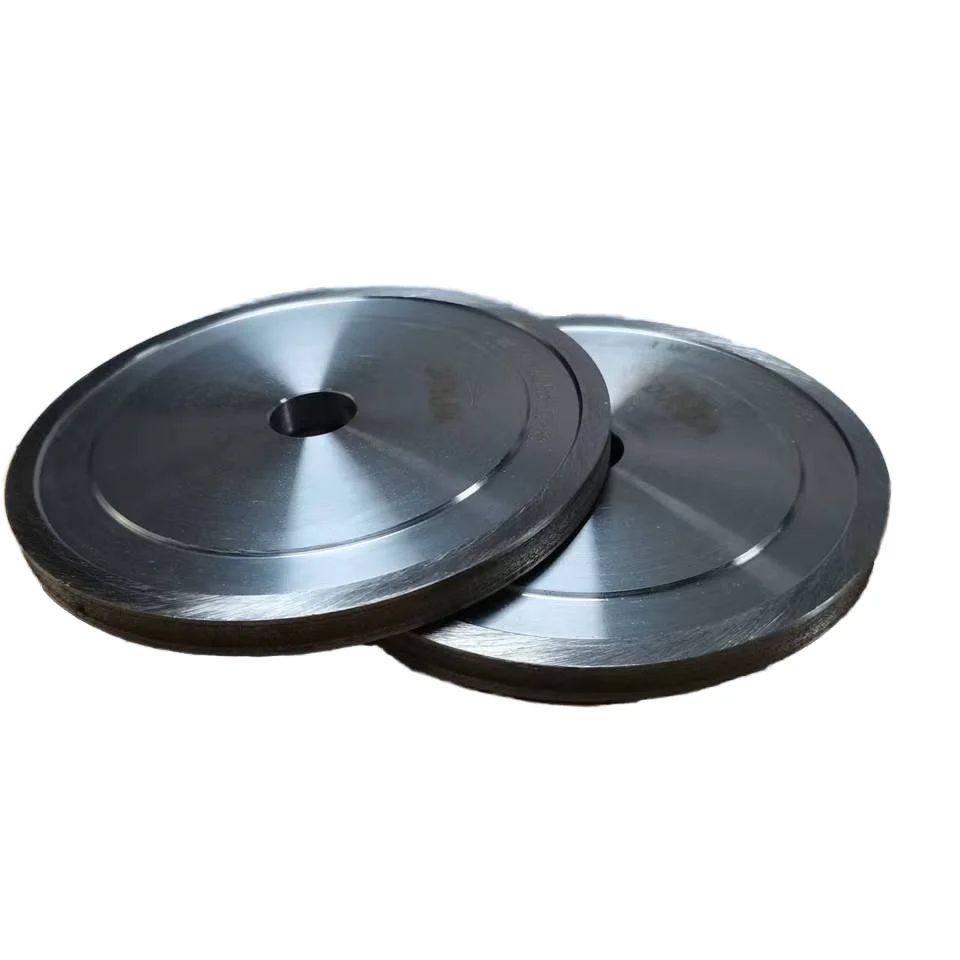 High Quality 150MMR4 Glass Shaped Machine Grinding Round Edge Emery Wheel