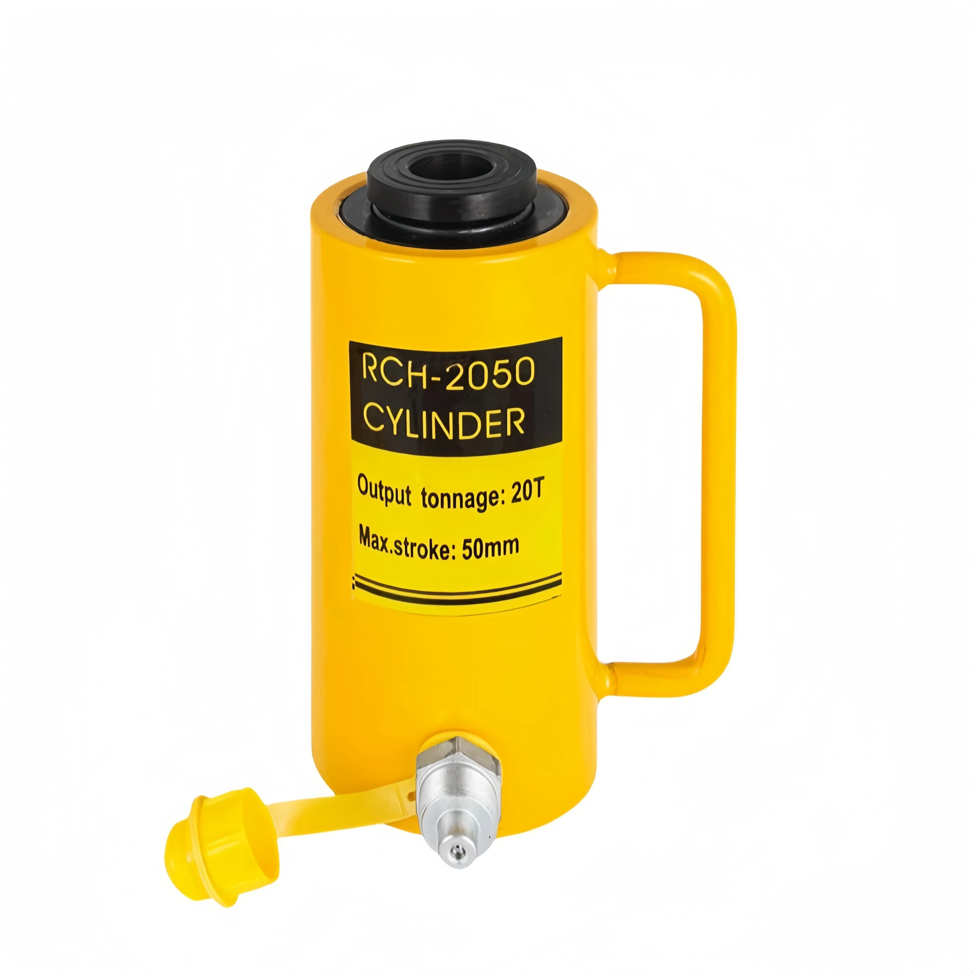 20 Ton RCH-2050 Hydraulic Jack 50mm Hollow Plunger Ram/Cylinder for Lift Applications Screw Jack Type